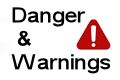 Lancefield Danger and Warnings